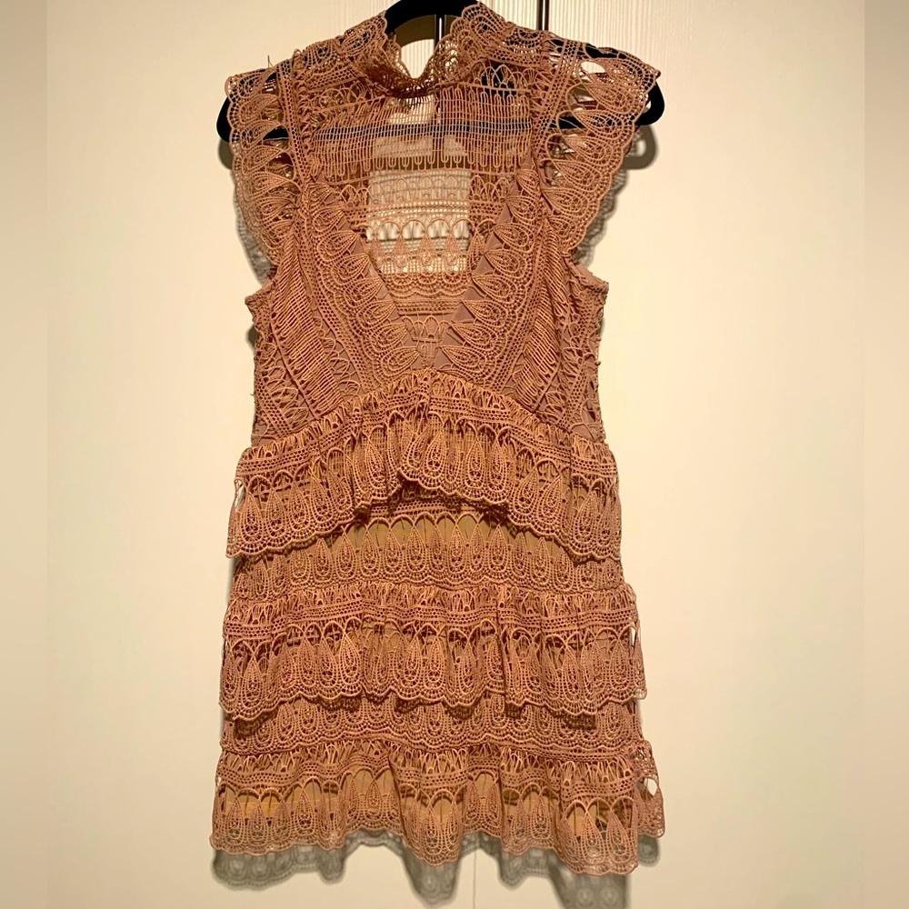 Mauve Dress ready for party